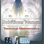 Introduction to Technical Mathematics 5th Edition Washington Solutions Manual