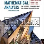 Introductory Mathematical Analysis for Business Economics and the Life and Social Sciences 14th Edition Paul Test Bank