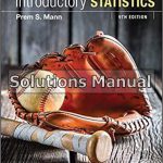 Introductory Statistics 9th Edition Mann Solutions Manual