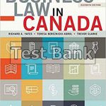 Law and Business Administration in Canada 11th Edition Smyth Test Bank