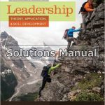 Leadership Theory Application and Skill Development 6th Edition Lussier Solutions Manual