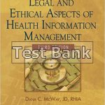 Legal and Ethical Aspects of Health Information Management 3rd Edition McWay Test Bank