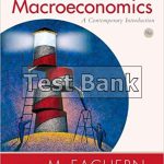 Macroeconomics A Contemporary Introduction 9th Edition McEachern Test Bank