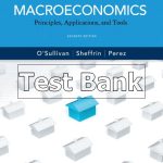 Macroeconomics Principles Applications and Tools 7th Edition OSullivan Test Bank
