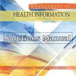 Management of Health Information Functions and Applications 2nd Edition Grebner Solutions Manual