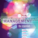 Management The Essentials 4th Edition Robbins Solutions Manual