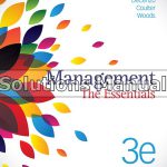Management The Essentials Australia 3rd Edition Robbins Solutions Manual