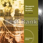 Managerial Decision Modeling International 6th Edition Ragsdale Test Bank