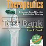 Manual of I.V. Therapeutics Evidence Based Practice for Infusion Therapy 6th Edition Phillips Test Bank