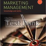 MARKETING MANAGEMENT 9th Edition Peter Test Bank