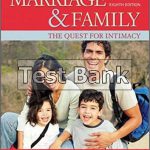Marriage and Family The Quest for Intimacy 8th Edition Lauer Test Bank