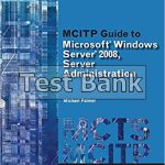 MCITP Guide to MicrosoftR Windows Server 2008 1st Edition Palmer Test Bank