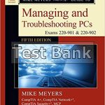 Mike Meyers CompTIA A+ Guide to Managing and Troubleshooting PCs 5th Edition Meyers Test Bank