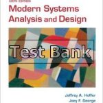 Modern Systems Analysis and Design 6th Edition Hoffer Test Bank