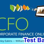 NEW Corporate Finance Online 1st Edition Eakins Test Bank