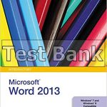 New Perspectives On Microsoft Word 2013 Introductory 1st Edition Zimmerman Test Bank