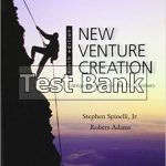 New Venture Creation Entrepreneurship For The 21st Century 9th Edition Spinelli Test Bank