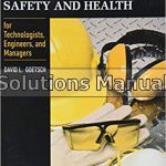 Occupational Safety and Health for Technologists Engineers and Managers 9th Edition Goetsch Solutions Manual