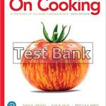 On Cooking A Textbook of Culinary Fundamentals 6th Edition Labensky Test Bank