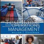 Operations Management 13th Edition Stevenson Test Bank
