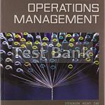 Operations Management Canadian 6th Edition Stevenson Test Bank
