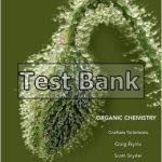 Organic Chemistry 11th Edition Solomons Test Bank