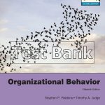 Organizational Behavior Global Edition 15th Edition Robbins Test Bank