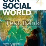 Our Social World 4th Edition Ballantine Test Bank