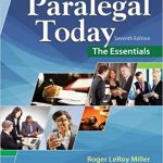 Paralegal Today The Essentials 7th Edition Miller Test Bank