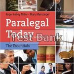 Paralegal Today The Essentials 6th Edition Miller Test Bank