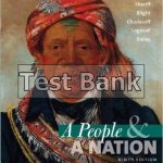 People and a Nation Volume I To 1877 9th Edition Norton Test Bank