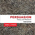 Persuasion Theory and Research 3rd Edition OKeefe Test Bank