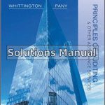 Principles of Auditing Other Assurance Services 19th Edition Whittington Solutions Manual