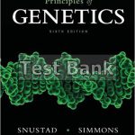 Principles of Genetics 6th Edition Snustad Test Bank