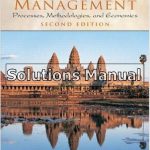 Project Management Processes Methodologies and Economics 2nd Edition Shtub Solutions Manual