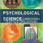 Psychological Science 6th Edition Gazzaniga Test Bank