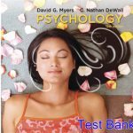 Psychology 12th Edition Myers Test Bank