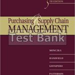 Purchasing And Supply Chain Management 5th Edition Monczka Test Bank