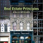 Real Estate Principles A Value Approach 5th Edition Ling Test Bank