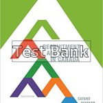 Recruitment And Selection In Canada Canadian 6th Edition Catano Test Bank