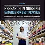 Research in Nursing Evidence for Best Practice 5th Edition Richardson-Tench Test Bank