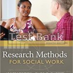 Research Methods for Social Work 8th Edition Rubin Test Bank