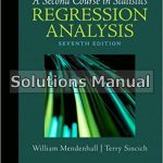 Second Course in Statistics Regression Analysis 7th Edition Mendenhall Solutions Manual
