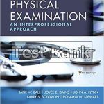 Seidels Guide To Physical Examination 9th Edition Ball Test Bank