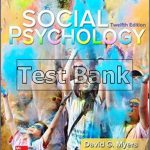 Social Psychology 12th Edition Myers Test Bank