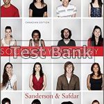 Social Psychology Canadian 1st Edition Sanderson Test Bank