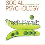Social Psychology Canadian 6th Edition Myers Test Bank