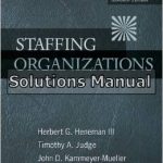 Staffing Organizations 7th Edition Heneman Solutions Manual