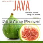 Starting Out with Java From Control Structures through Data Structures 3rd Edition Gaddis Solutions Manual