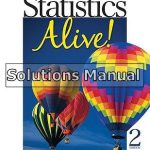 Statistic Alive 2nd Edition Steinberg Solutions Manual